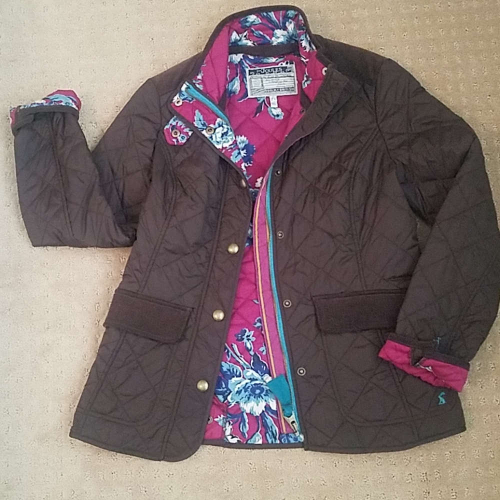 Joules Newdale Quilted Jacket - Picture 2 of 4